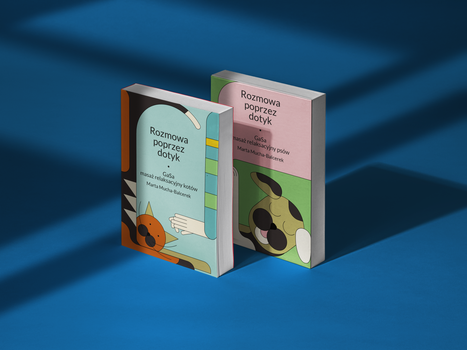 okładki publikacji o masażu GaSa